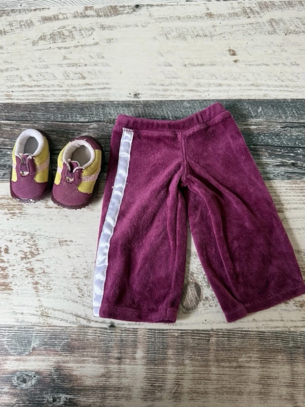 American Girl of Today Doll WARM UP Outfit & MAT 18” Doll Pants & TLC Shoes Only